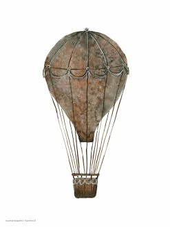 Kaverini Sella Kuumailmapallo Juliste 30x40 Cm -Aarikka Shop kaverini designs kuumailmapallo juliste1