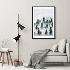 Kaverini Sella Usvametsä Juliste 30x40 Cm -Aarikka Shop kaverini designs usvametsa juliste1