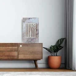 Koivuiset Taipuva Metsä Marmori Akustiikkataulu 36x56 Cm Hiekka -Aarikka Shop koivuiset hiekka marmori taipuvametsa 02