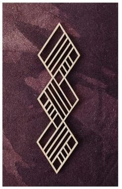 Koivuiset Boho Vinouma Akustiikkataulu 36x56 Cm Punajuuri -Aarikka Shop koivuiset bohovinouma akustiikkataulu punajuuri