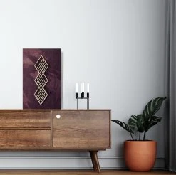 Koivuiset Boho Vinouma Akustiikkataulu 36x56 Cm Punajuuri -Aarikka Shop koivuiset bohovinouma akustiikkataulu punajuuri1