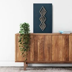 Koivuiset Leather Boho Vinouma Taulu 37x57 Cm Konjakki -Aarikka Shop koivuiset leather bohovinouma petrooli1