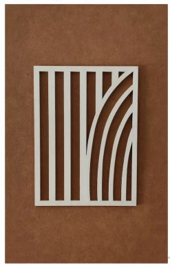 Koivuiset Leather Taipuva Metsä Taulu 37x57 Cm Konjakki