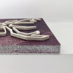 Koivuiset Peura Akustiikkataulu 36x56 Cm Punajuuri