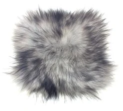 GOF Lampaantalja Istuinpehmuste 37x37cm L.valkoinen Islannin Lammas Pitkävilla -Aarikka Shop lampaantalja istuinpehmuste harmaa 9054