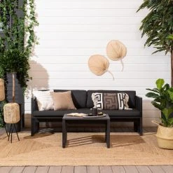 House Nordic Lyyraviikuna Tekokasvi 100 Cm -Aarikka Shop linda baki 3 istuttava sohva musta web 6