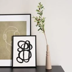 Silkkikasvit Oliivipuun Oksa Tekokasvi