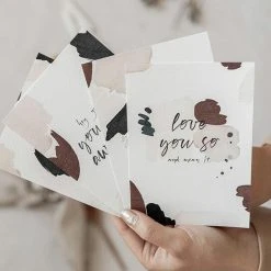 Xeraliving LOVE YOU MEAN IT Postikortti 10,5x14,8 Cm -Aarikka Shop postcard love you mean it postikortti 2