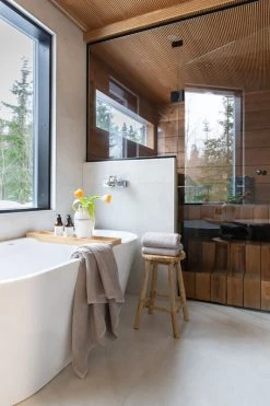 Veke Saana Kylpypyyhe 90x160 Cm Maitokahvi -Aarikka Shop saana pyyhe maitokahvi 2