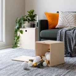 Veke Saari Laatikko Kannella 30x30x30 Cm Lakattu Vaneri 11 Veke Saari Laatikko Kannella 30x30x30 Cm Lakattu Vaneri -Aarikka Shop saari laatikko kannella lakattu vaneri pieni web 4