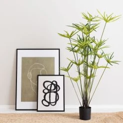 Silkkikasvit Sädekaisla Cyperus Tekokasvi 110 Cm