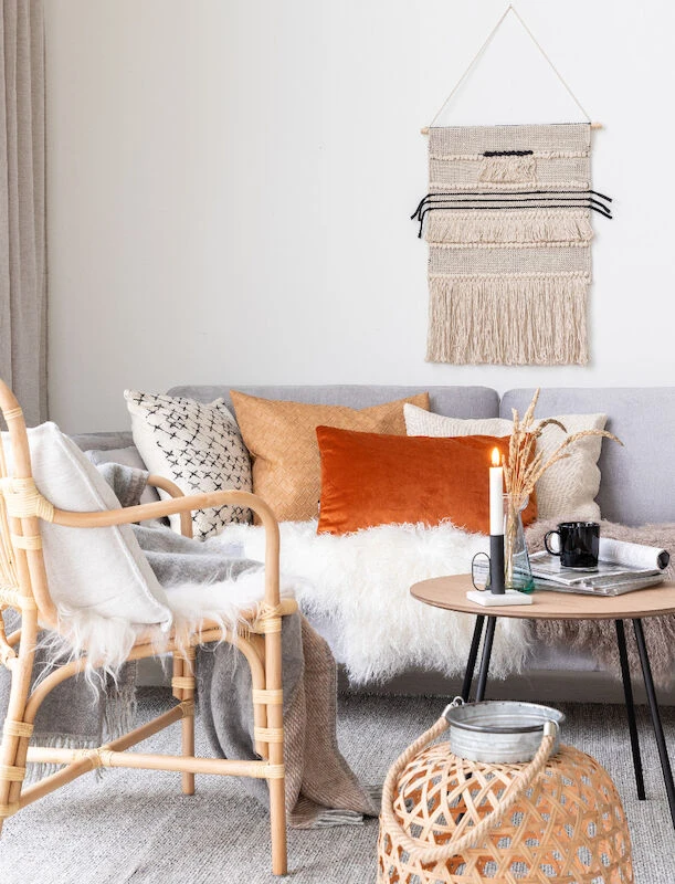 Mattokymppi Seinävaate 50x70 Cm Luonnonvalkoinen/musta 7 Mattokymppi Seinävaate 50x70 Cm Luonnonvalkoinen/musta - Image 5