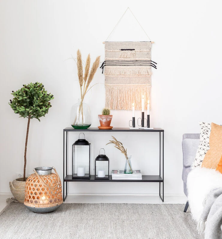 Mattokymppi Seinävaate 50x70 Cm Luonnonvalkoinen/musta 3 Mattokymppi Seinävaate 50x70 Cm Luonnonvalkoinen/musta