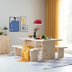 Bloomingville Annike Vaasi Ø15x15 Cm Ruskea -Aarikka Shop tyvi 6 hengen ruokailuryhma puuvalmis 29 1