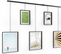 Umbra Exhibit 9 -osainen Kehyssetti 220,2x77,2x2,5 Cm Musta -Aarikka Shop umbra exhibit 9s kehyssetti musta1