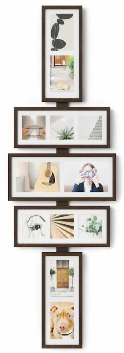 Umbra Shuffle 5-os Kehyssetti 129,2x40,8x2,9 Cm Vanha Pähkinä -Aarikka Shop umbra shuffle 5os kehyssetti vanhapahkina2