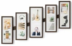 Umbra Shuffle 5-os Kehyssetti 129,2x40,8x2,9 Cm Vanha Pähkinä -Aarikka Shop umbra shuffle 5os kehyssetti vanhapahkina3