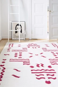 VM-Carpet Valokki Villamatto Punainen 160x230 Cm 7 VM-Carpet Valokki Villamatto Punainen 160x230 Cm -Aarikka Shop valokki punainen pien