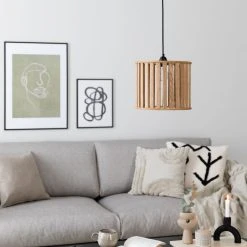 House Nordic Fondo Kynttilänjalka Musta -Aarikka Shop vieno riippuvalaisin 30cm tammi 5