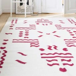 VM-Carpet Valokki Villamatto Punainen 160x230 Cm