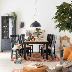 Xeraliving DID YOU SEE WHERE SHE WENT Juliste 30x40 Cm -Aarikka Shop vuono ruokapoyta 220x100 cm musta koivu web