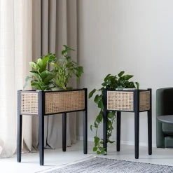 Veke Wienberg Kukkateline 35 Musta/luonnonväri -Aarikka Shop wienberg kukkateline web 15 1